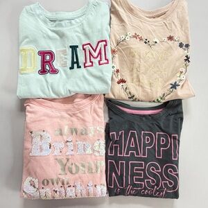 Lot of girls long sleeve graphic tees